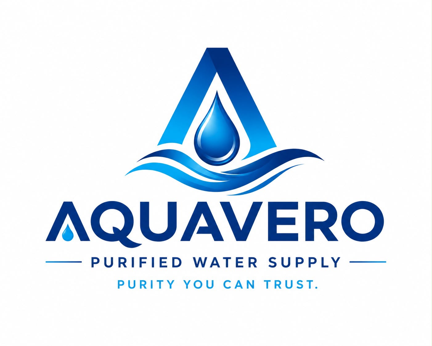 Aquavero Purified Water Supply logo