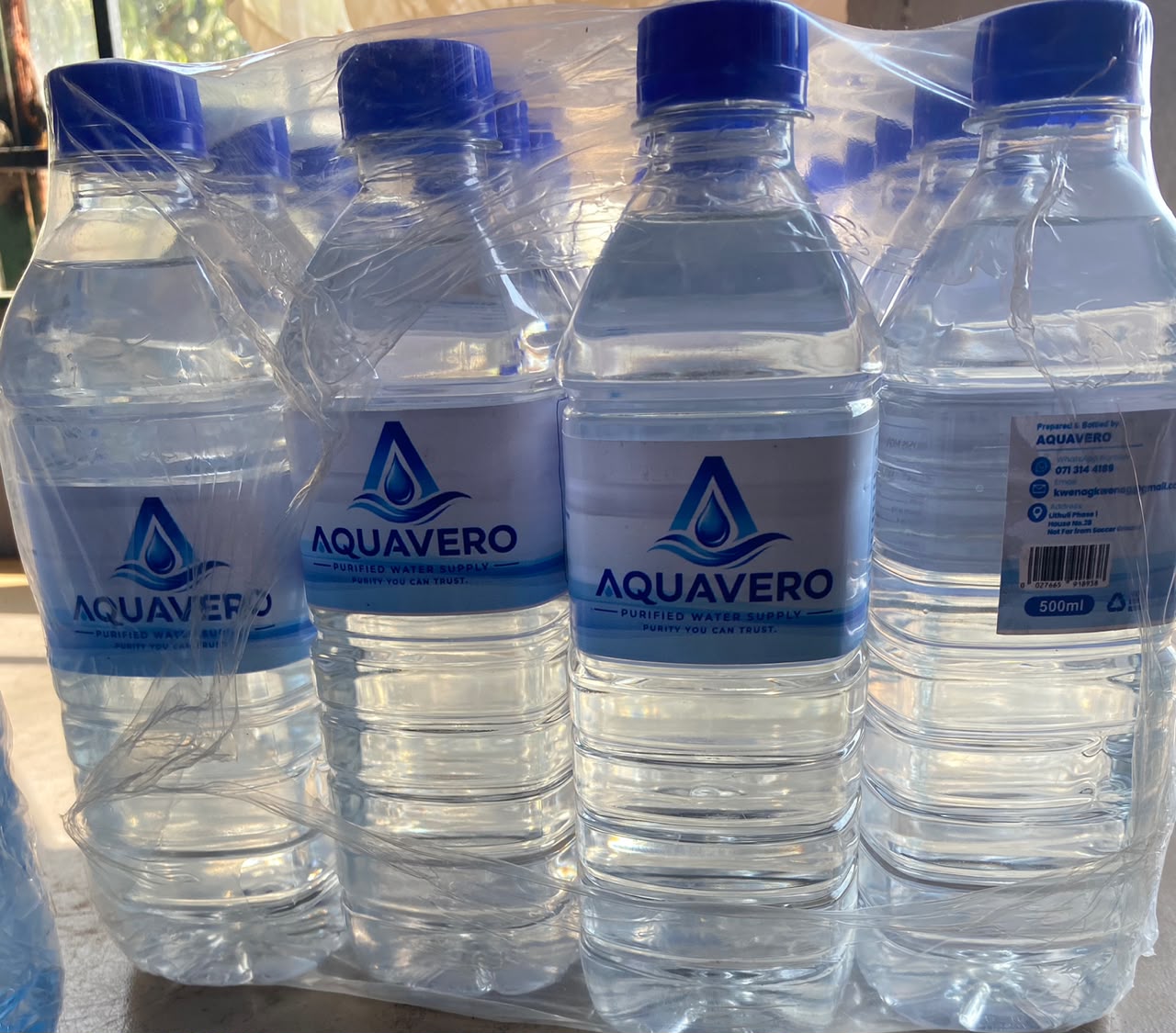 Aquavero purified water product
